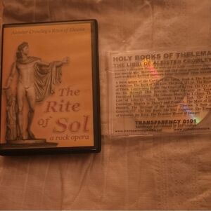 Aleister Crowley's The Rite of Sol a rock opera by Eleusyve Cd Rom